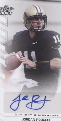 2013 Leaf Draft Jordan Rodgers #BA-JR3