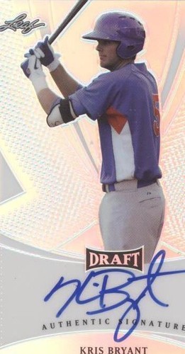 2013 Leaf Metal Draft - Kris Bryant #BA-KB1