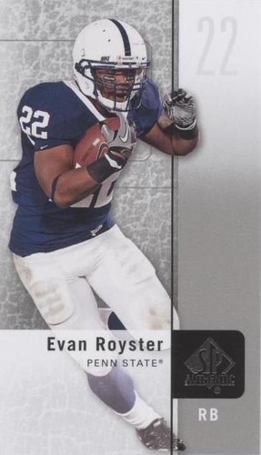 2011 SP Authentic Evan Royster #62