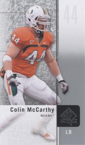 2011 SP Authentic Colin Mccarthy #5