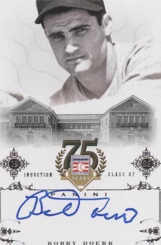 2014 Panini Hall of Fame - Bobby Doerr #75
