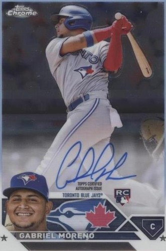 2023 Topps Chrome - Gabriel Moreno #RA-GMO