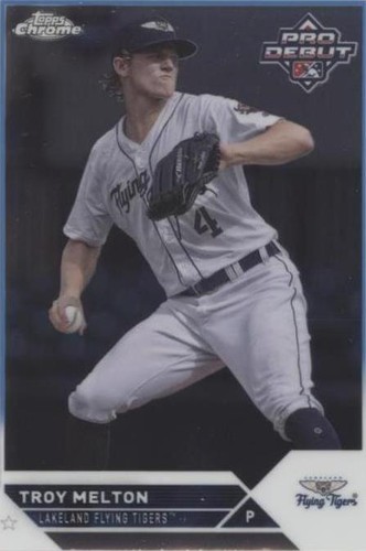 ゼイビア・アイザック 2023 Topps Pro Debut Chrome Aqua