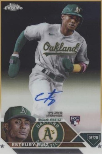 2023 Topps Chrome - Esteury Ruiz #RA-ERU