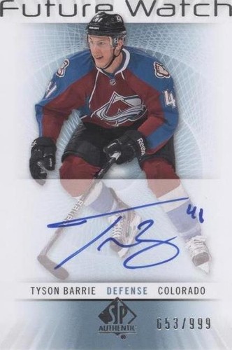 2012-13 SP Authentic - Tyson Barrie #215