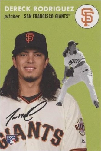 2018 Topps Throwback Thursday #TBT - Dereck Rodriguez #255