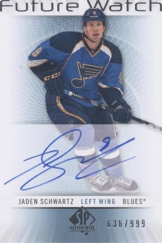 2012-13 SP Authentic - Jaden Schwartz #232