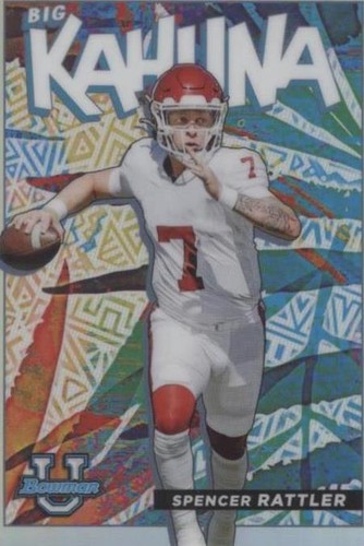 2021-22 Bowman University Spencer Rattler #TBK-6