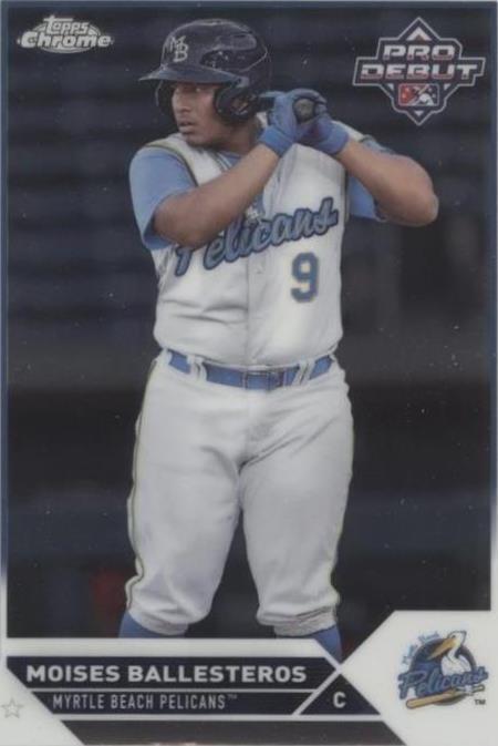 2023 Topps Pro Debut - Moises Ballesteros #PDC-166