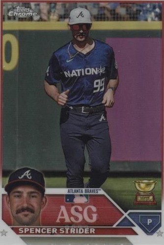 2023 Topps Chrome Update Series - Spencer Strider #ASGC-45