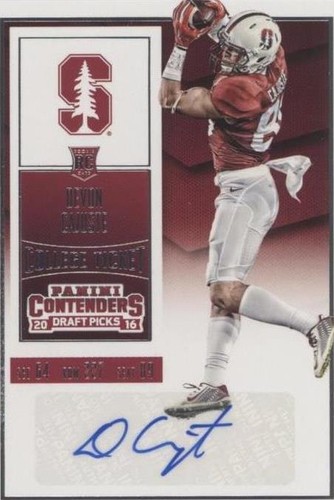 2016 Panini Contenders Draft Picks Devon Cajuste #141