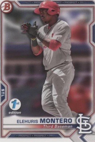 2021 Bowman 1st Edition - Elehuris Montero #BFE-116