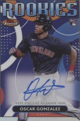 2023 Topps Finest - Oscar Gonzalez #RDA-OG