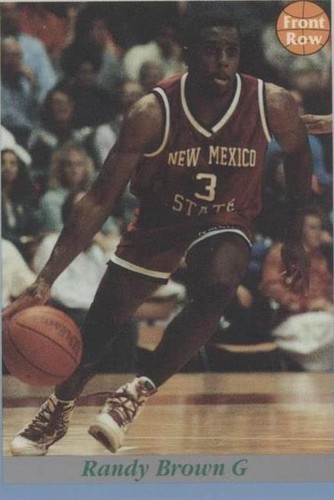 1991-92 Front Row Premier - Randy Brown #68