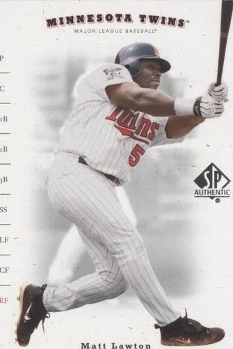 2001 SP Authentic - Matt Lawton #30