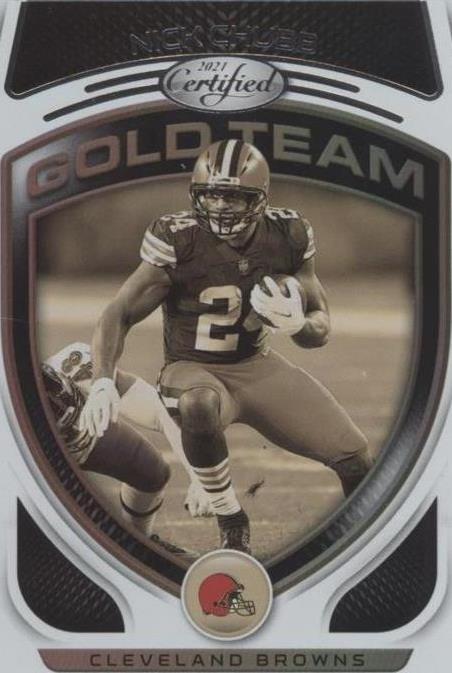 2021 Panini Certified Nick Chubb #GT-8