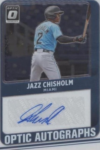 2021 Panini Donruss Optic - Jazz Chisholm #OA-JC