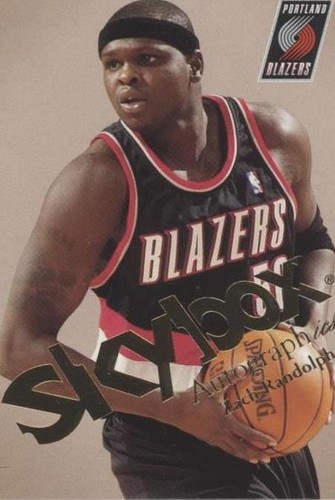 2003-04 Skybox Autographics - Zach Randolph #13