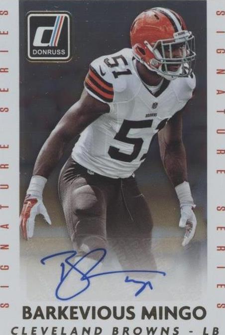 2015 Panini Donruss Barkevious Mingo #DSS-BM
