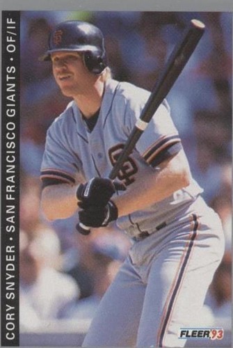 1993 Fleer - Cory Snyder #160