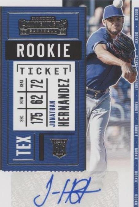 2020 Panini Contenders - Jonathan Hernandez #139