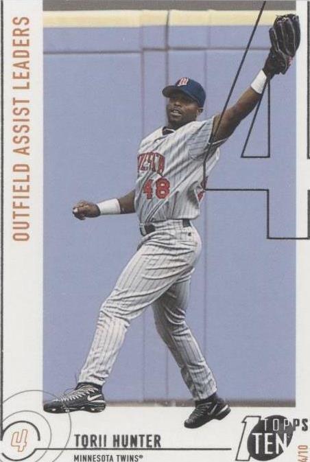2002 Topps Ten - Torii Hunter #176