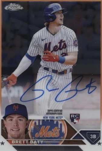 2023 Topps Chrome - Brett Baty #RA-BBA