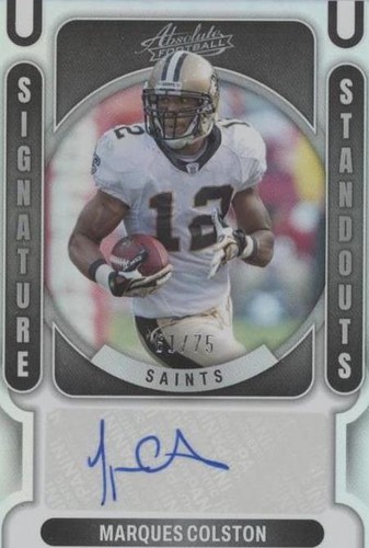 2022 Panini Absolute Marques Colston #SS-MC
