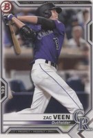 2021 Bowman - Zac Veen #BP-3