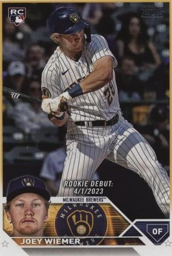 2023 Topps Update Series - Joey Wiemer #US316