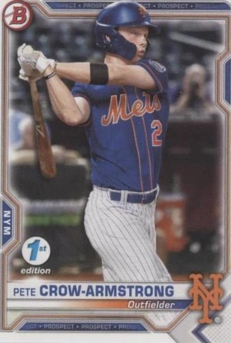 2021 Bowman 1st Edition - Pete Crow-Armstrong #BFE-22