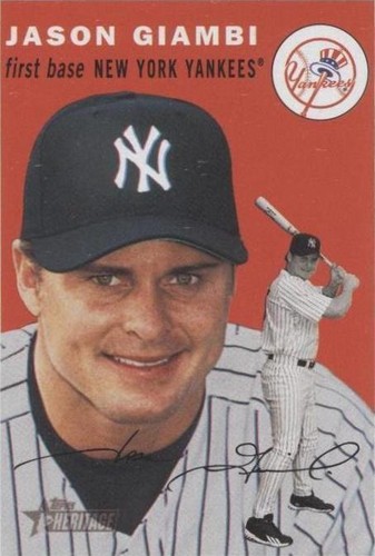 2003 Topps Heritage - Jason Giambi #400