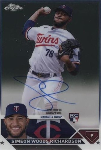 2023 Topps Chrome - Simeon Woods Richardson #RA-SWR