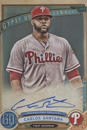 2019 Topps Gypsy Queen - Carlos Santana #GQA-CS