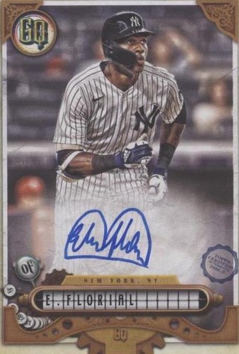 2022 Topps Gypsy Queen - Estevan Florial #GQA-EF