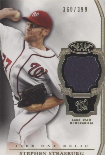 2013 Topps Tier One - Stephen Strasburg #TOR-SS