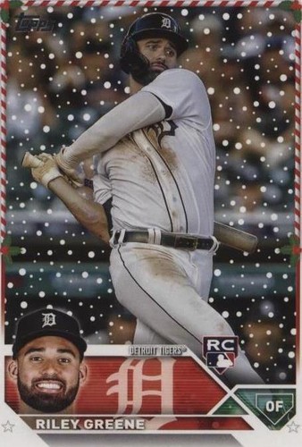 2023 Topps Holiday - Riley Greene #H70