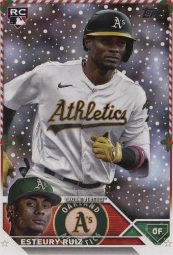 2023 Topps Holiday - Esteury Ruiz #H15