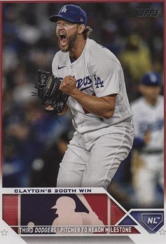 2023 Topps Update Series - Clayton Kershaw #US202