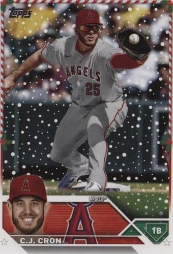2023 Topps Holiday - C.J. Cron #H139