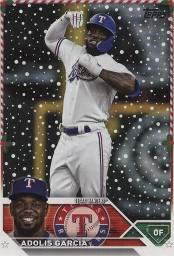 2023 Topps Holiday - Adolis Garcia #H195
