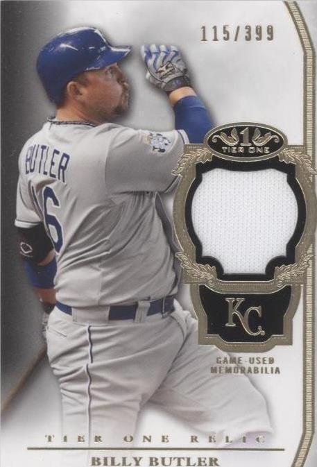 2013 Topps Tier One - Billy Butler #TOR-BB