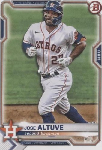 2021 Bowman - Jose Altuve #84