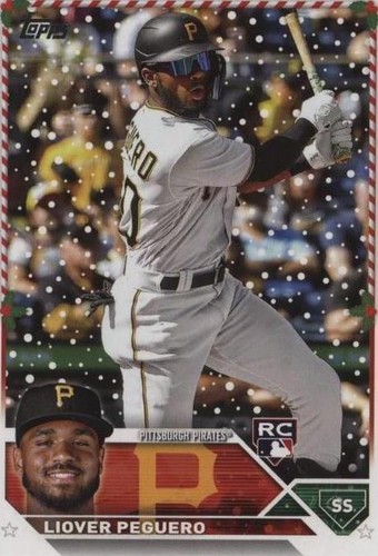 2023 Topps Holiday - Liover Peguero #H89