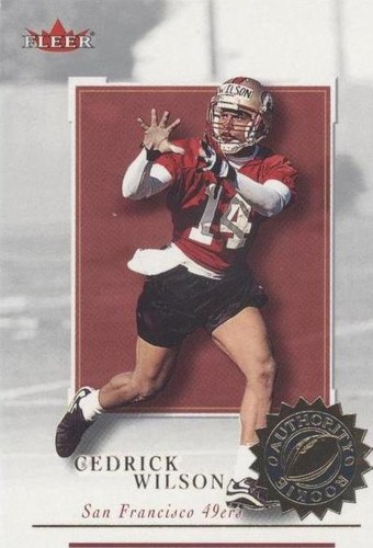 2001 Fleer Authority Cedrick Wilson #139