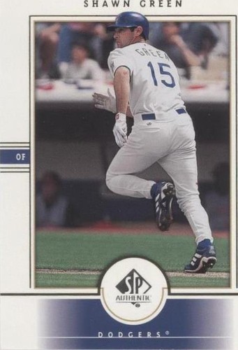 2000 SP Authentic - Shawn Green #62