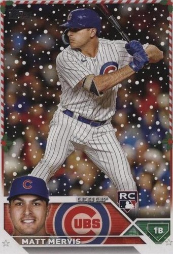 2023 Topps Holiday - Matt Mervis #H48