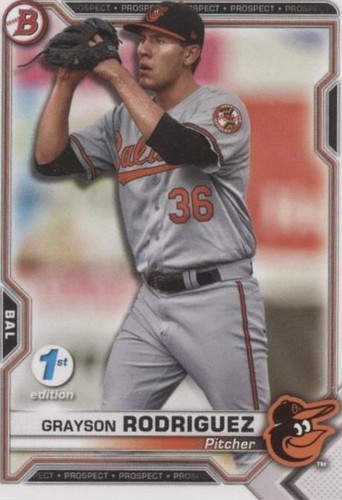 2021 Bowman 1st Edition - Grayson Rodriguez #BFE-118