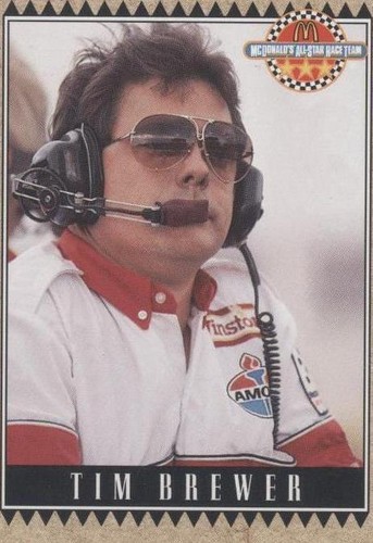 1992 Maxx McDonald's All-Star Race Team - Tim Brewer #10