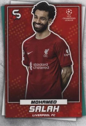 2022 Topps Superstars #19 Mohamed Salah Liverpool FC Mint | eBay